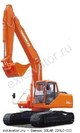 Гусеничные экскаваторы Daewoo SOLAR 220LC-III
