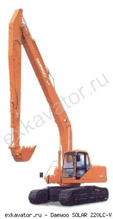 Гусеничные экскаваторы Daewoo SOLAR 220LC-V SLR