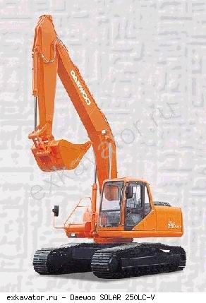 Гусеничные экскаваторы Daewoo SOLAR 250LC-V