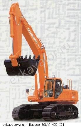 Гусеничные экскаваторы Daewoo SOLAR 450-III