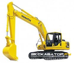 Гусеничные экскаваторы Komatsu PC200-8M0