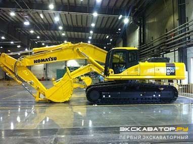 Гусеничные экскаваторы Komatsu PC400LC-7SE