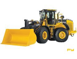 Фронтальные погрузчики колесные John Deere 724K