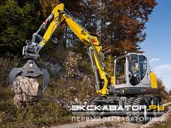 Колесные экскаваторы Wacker Neuson EW100