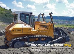 Бульдозеры Liebherr PR 756 Litronic