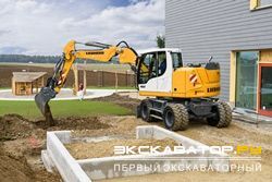 Колесные экскаваторы Liebherr A 910 Compact Litronic