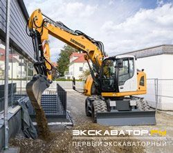 Колесные экскаваторы Liebherr A 914 Compact Litronic