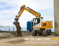 Колесные экскаваторы Liebherr A 918 Compact Litronic