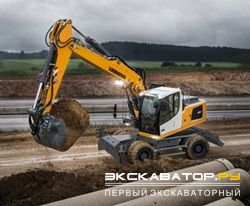 Колесные экскаваторы Liebherr A 924 Heavy Lift Litronic
