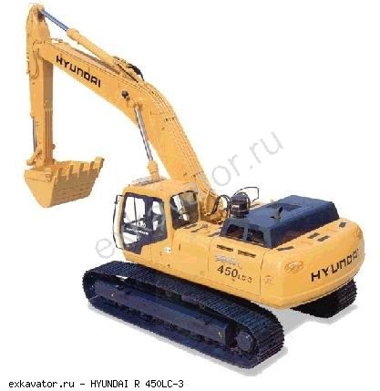 Гусеничные экскаваторы Hyundai R 450LC-3