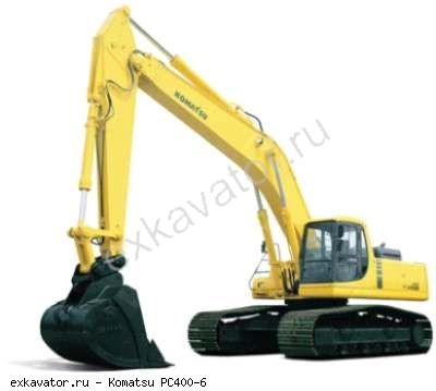 Гусеничные экскаваторы Komatsu PC400-6