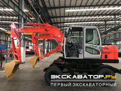 Колесные экскаваторы Cathefeng 85-9L