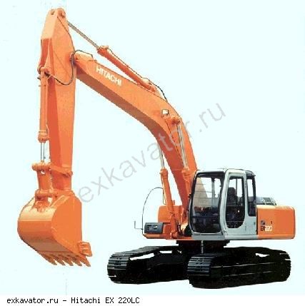 Гусеничные экскаваторы Hitachi EX220LC