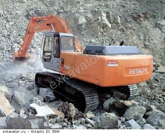 Гусеничные экскаваторы Hitachi EX350H