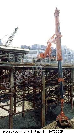 Гусеничные экскаваторы Hitachi S-TC300R