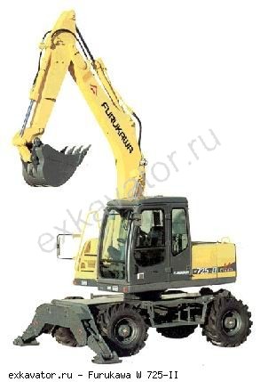 Колесные экскаваторы Furukawa W 725LS