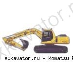 Гусеничные экскаваторы Komatsu PC250LC-6