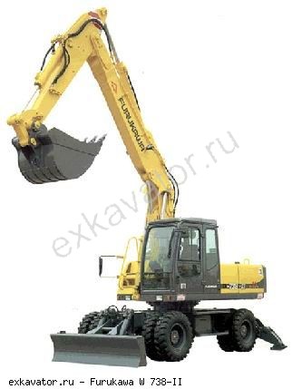 Колесные экскаваторы Furukawa W 738LS