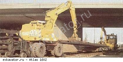 Колесные экскаваторы Atlas 1602
