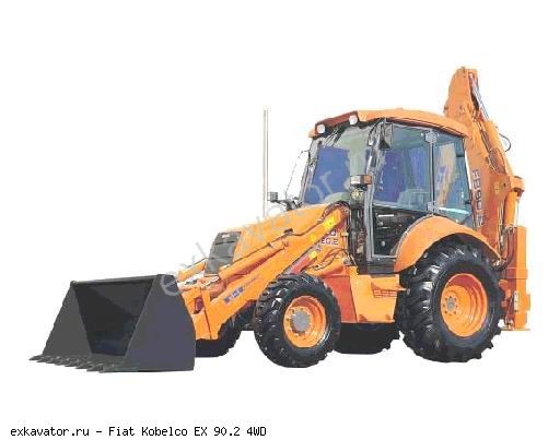 Экскаваторы-погрузчики Fiat Kobelco EX 90.2 4WD