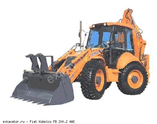 Экскаваторы-погрузчики Fiat Kobelco FB 200.2 4WS