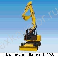 Колесные экскаваторы Hydrema M 1500B