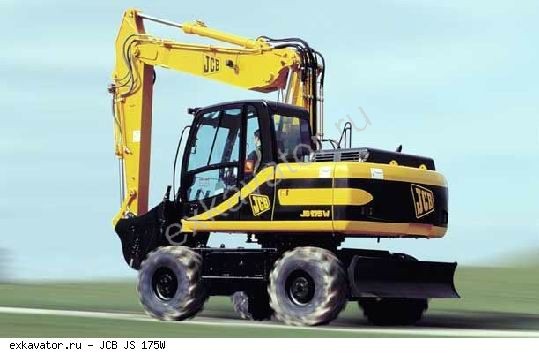 Колесные экскаваторы JCB JS 175W
