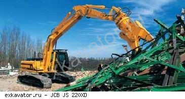 Гусеничные экскаваторы JCB JS 220XD