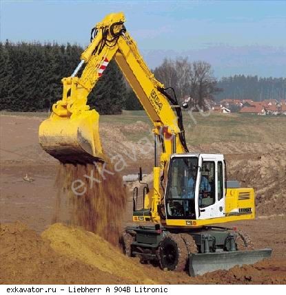 Колесные экскаваторы Liebherr A 904 B Litronic