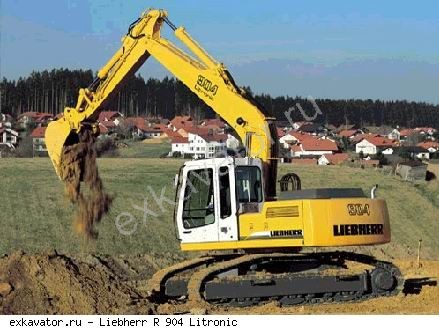 Гусеничные экскаваторы Liebherr R 904 C Litronic
