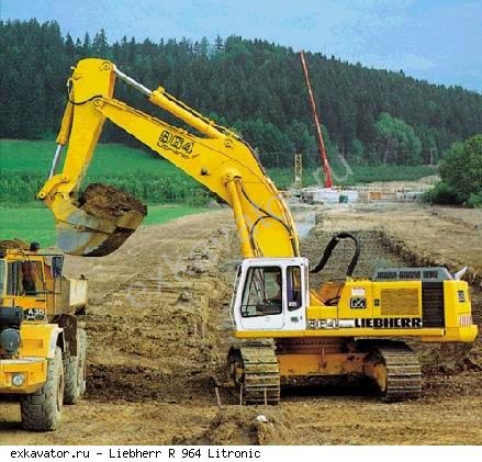 Гусеничные экскаваторы Liebherr R 964 С Litronic
