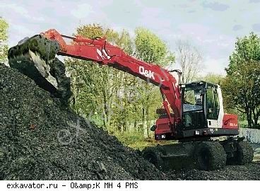 Колесные экскаваторы O&K MH 4 PMS
