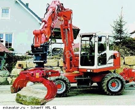 Колесные экскаваторы Schaeff HML 41