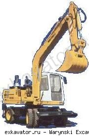 Экскаваторы-погрузчики Warynski Excavator EX 110W