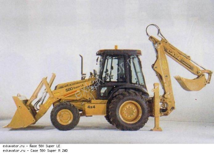 Экскаваторы-погрузчики Case 580 Super M 2WD