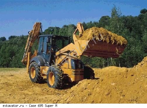 Экскаваторы-погрузчики Case 695 Super M