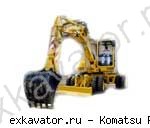 Колесные экскаваторы Komatsu PW95-2