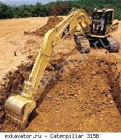Гусеничные экскаваторы Caterpillar 315B