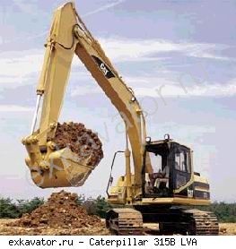 Гусеничные экскаваторы Caterpillar 315B LVA