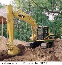 Гусеничные экскаваторы Caterpillar 317LR