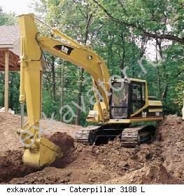 Гусеничные экскаваторы Caterpillar 318B L