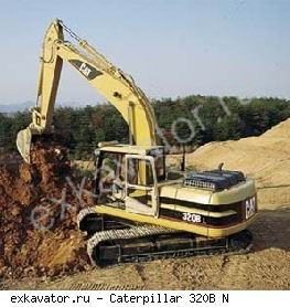 Гусеничные экскаваторы Caterpillar 320B N