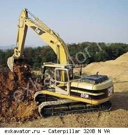 Гусеничные экскаваторы Caterpillar 320B N VA