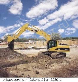 Гусеничные экскаваторы Caterpillar 322C L