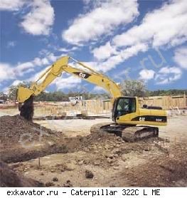 Гусеничные экскаваторы Caterpillar 322C L ME