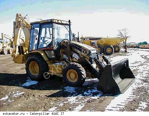 Экскаваторы-погрузчики Caterpillar 416C IT