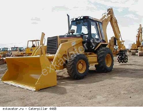 Экскаваторы-погрузчики Caterpillar 446B