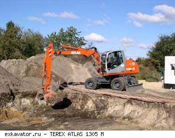 Колесные экскаваторы Atlas-Terex 1305 M