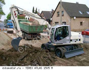 Колесные экскаваторы Atlas-Terex 1505 M