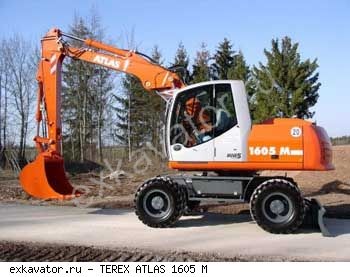 Колесные экскаваторы Atlas-Terex 1605 M